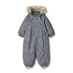 Wheat Snowsuit Nickie Tech - Autumn sky penguins